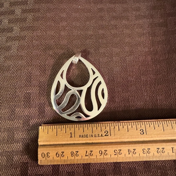 Unbranded Earrings and Pendant. Purchased at JC Penney years ago. Pre-Owned. EC - Picture 3 of 3